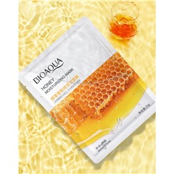 Тканевая маска для лица BIOAQUA Honey Moisturizing Mask с экстрактом меда, 25 гр.