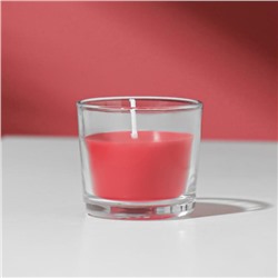 Свеча ароматическая в стакане АЛАНИЯ "Гранат", 5,5 см
