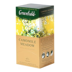 Чай Гринфилд Camomilc Meadom herbal ромашка и мелисса пак (10бл*25)