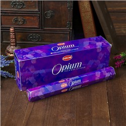 Благовония "HEM" 20 палочек угольные opium