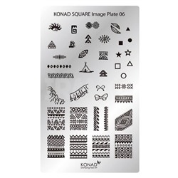 Пластина для стемпинга Konad Square Image Plate 06