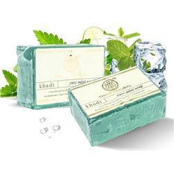 Мыло с Мятой Khadi Natural Pure Mint Soap, 100 г