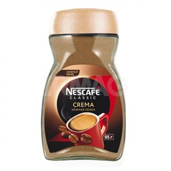 Кофе растворимый Nescafe Classic Crema Нежная пенка (95 г)