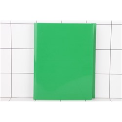 Папка с бок. зажимом б/к 1,4мм "Line" зеленая Hatber AC4_03007