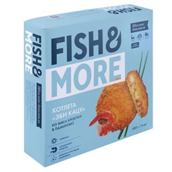 Креветка в панировке (котлета) Fish&More, 0,45 кг