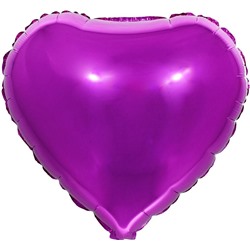 В0101-D шар фольга сердце фуше24\61