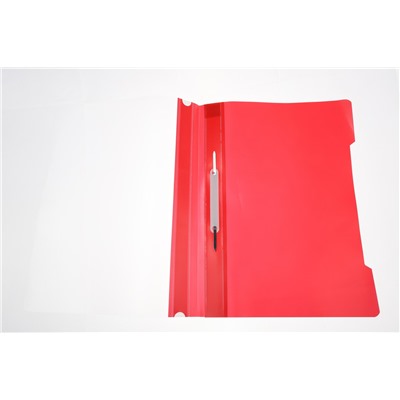 Папка-скоросшиватель пластик  А4, цвет красный "Премиум"