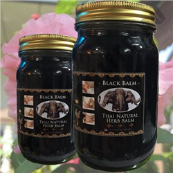 Тайский Черный Королевский Бальзам Thai Natural Herb Balm 100 гр