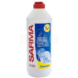 Средство для мытья посуды Sarma Антибактериальное Лимон (500 мл)
