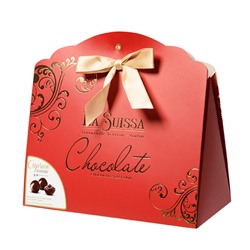 Набор Шоколадных Конфет La Suissa (красный) 200гр SALE