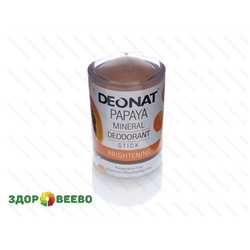 Дезодорант-Кристалл "ДеоНат" с экстрактом папайи, стик, 60 гр Артикул: 4478