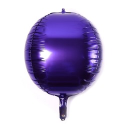 В0105 шар фольга капля фиолет 24\61