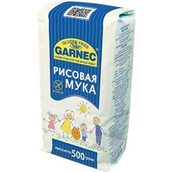Мука "Гарнец" Рисовая без глютен 500 гр.
