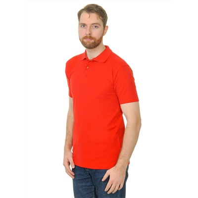 Рубашка поло мужская Мос Ян Текс цвет "Красный"
