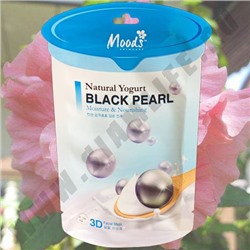 Тканевая маска с Йогуртом и Жемчугом Moods Yogurt Black Pearl