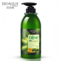 BIOAQUA Olive Шампунь для волос с оливой, 400 мл