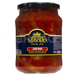 Лечо Mikado перец в томатном соусе (720 мл)