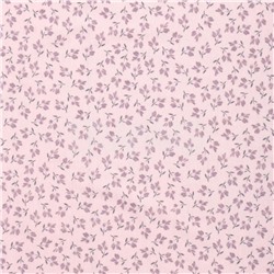 Простыня на резинке Fine Line трикотажная (200 х 200 х 20 см) - Цветы розовый