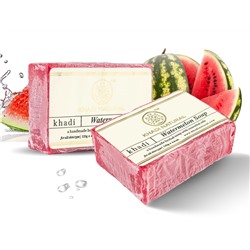Мыло с Арбузом Khadi Natural Watermelon Soap, 100 г
