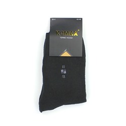 Мужские носки тёплые Komax 92-5 чёрные