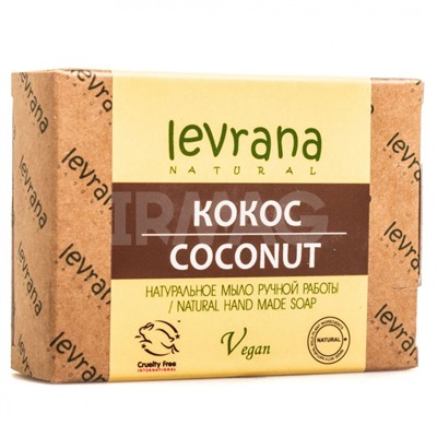 Мыло натуральное Levrana Natural Кокос (100 г)