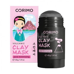 Маска для лица Corimo глиняная Вулканический пепел Цинк (40 г)