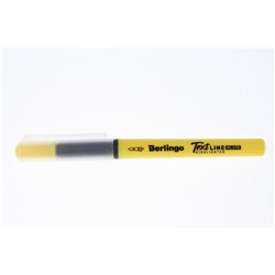 Текстовыделитель-кисть Berlingo Textline HL470 желтый, 1-6мм T4517