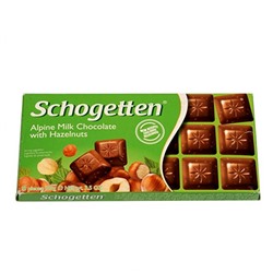 Шоколад Schogetten Hazelnuts  100 ГР SALE