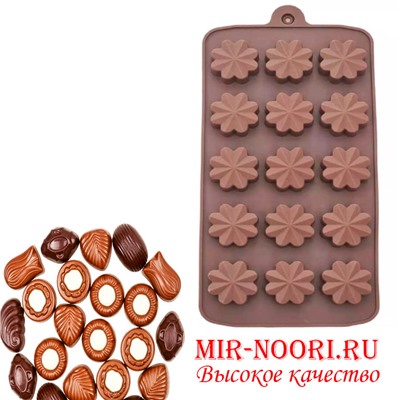Форма для шоколада силикон.3142  (1х240)