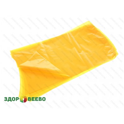 Пакет для созревания и хранения сыра термоусадочный 250х400мм желтый, дно круглое (Креалон) 5 шт. Артикул: 3598