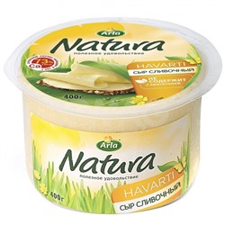 Сыр Arla Natura Сливочный 45% цилиндр (400 г)