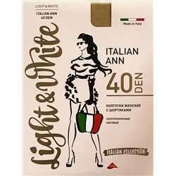 light&White - Italian Ann 40 DEN светло бежевый Колготки