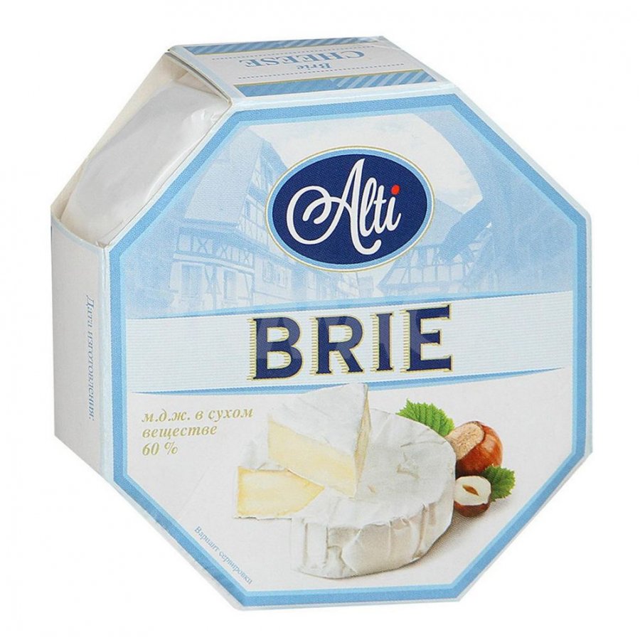 Сыр бри. Сыр alti Brie 60% 125 г. Сыр Бри Алти, 125 гр. Сыр Бри Алти 60% 125г. Сыр Бри Алти с белой плесенью 125г..