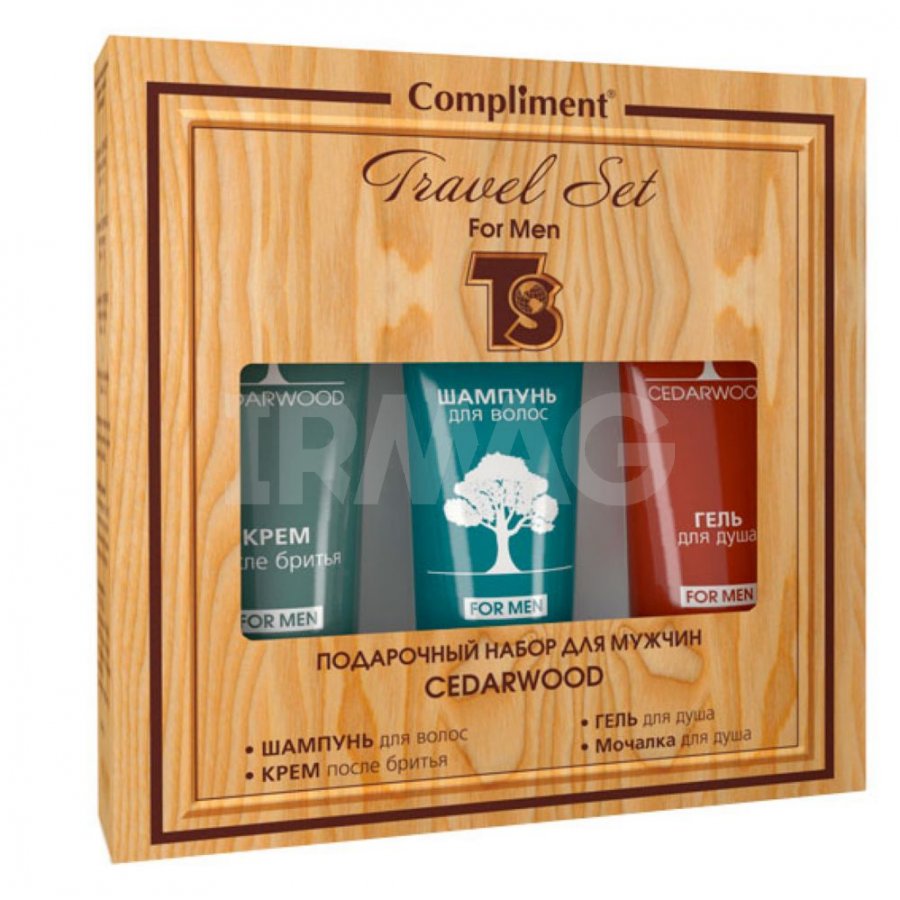 Compliment men подарочный набор. Набор мужской compliment Travel Set №1550 Cedarwood(шампунь+гель +крем). Пн №1550 Travel Set Cedarwood(ШАМП.80мл+гель д/д.80мл+крем п/б.80мл). Набор шампунь гель для душа Travel. Compliment Travel Set 1551.