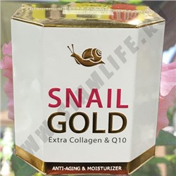 Улиточный крем с Коллагеном Snail Gold Extra Collagen & Q10