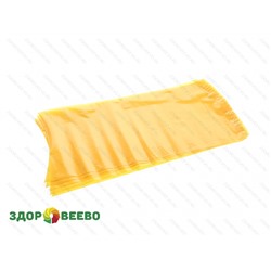 Пакет для созревания и хранения сыра термоусадочный 200х400 мм, цвет жёлтый, дно круглое  (Юнивак) 5 шт. Артикул: 3587