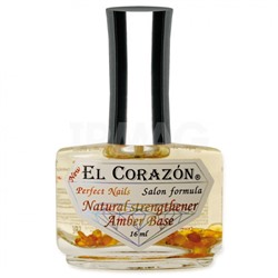Средство для ногтей El Corazon Perfect Nails №436 Natural Strengthener Amber Base С янтарной кислотой (16 мл)
