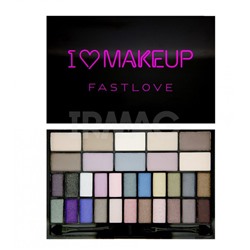 Палетка теней Makeup Revolution I Heart Makeup Theme Palette Fast Love (20 г)