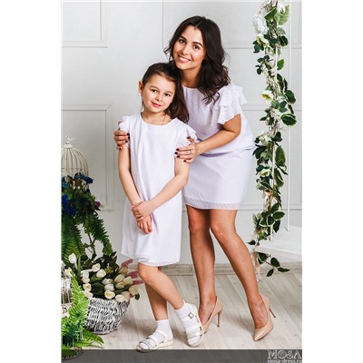 Комплект платьев для мамы и дочки "Гармония" М-2031