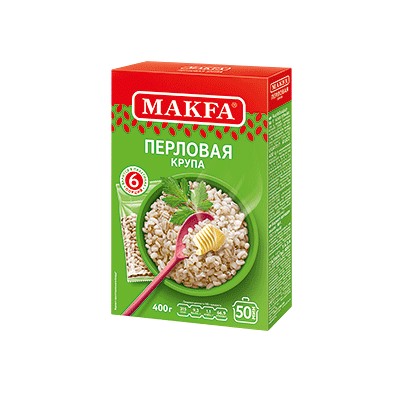 Варочный пакет Макфа перловая  400г (9)