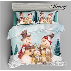 Одеяло Mency Merry Christmas с простыней и наволочками ODMENMC06