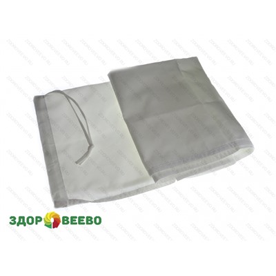 Мешок лавсановый со шнурком прямоугольный 48х80 для фильтрации молока ( плотность 125 г/м.кв.) Артикул: 1663