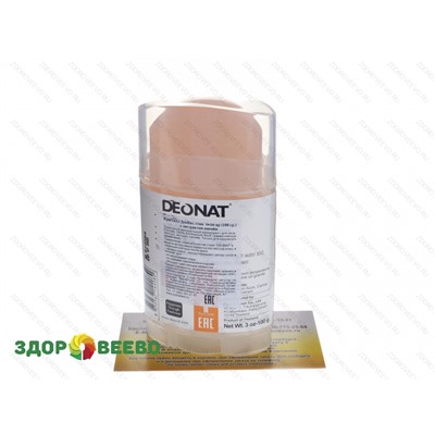 Дезодорант-Кристалл "ДеоНат" с экстрактом папайи, стик, 100 гр Артикул: 4479
