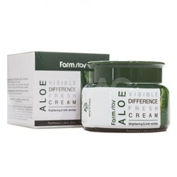 Крем для лица FarmStay Visible Difference Aloe Fresh Cream С экстрактом алоэ (100 г)