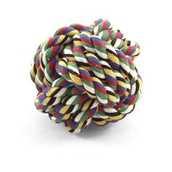Игрушка Triol для собак "Верёвка-плетеный мяч", d70мм