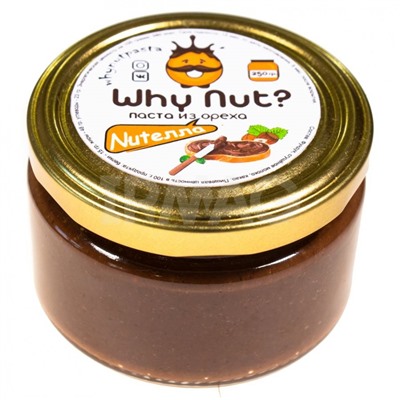 Паста Why Nut? нутэлла Натуральная (250 г)