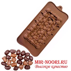 Форма силик.для шоколада 3035(1х240)