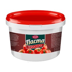 Паста томатная САВА 0,85 кг ведро (4)