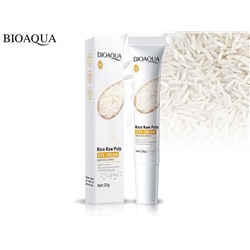 Крем для кожи вокруг глаз с экстрактом риса Bioaqua Rice Raw Pulp Eye Cream, 20 ml