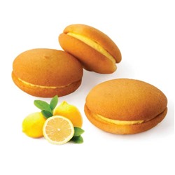 Апельсиновое солнце с лимонной начинкой печенье 2 кг Маффин
